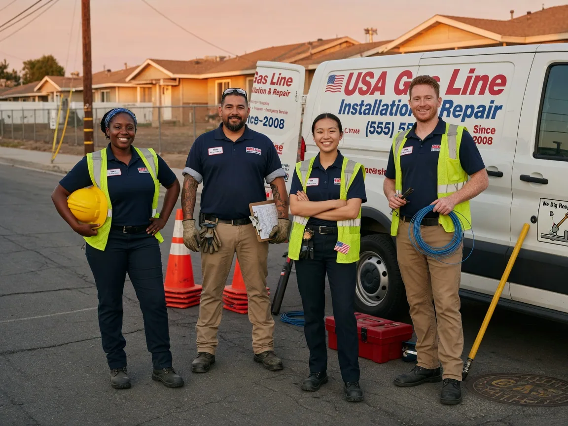 Gas Line Installation company in Dolliver, IA